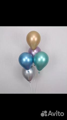 Шары латекс хром