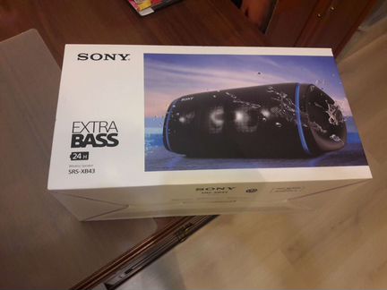 Портативная колонка Sony SRS xb43 новая