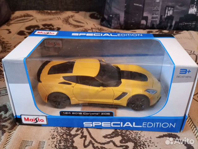 Сorvette Z06 2015 Maisto 1:24