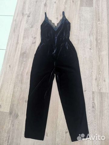Комбинезон бархатный