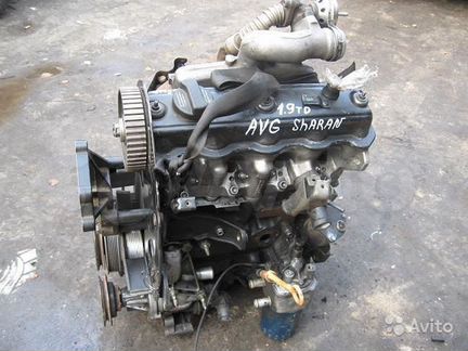 Двигатель AVG AFN VW Sharan Passat 1.9 TDI