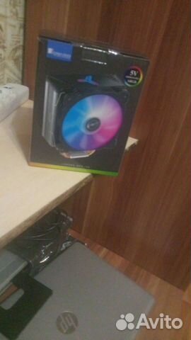 Кулер с RGB подсветкой