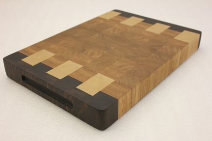 Разделочная доска торцевая из дуба