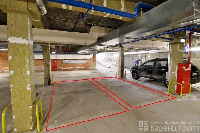 Машиноместо, 12 м²