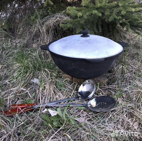 Казан чугунный