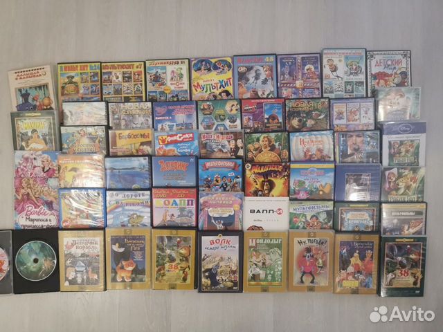 Мультфильмы на dvd