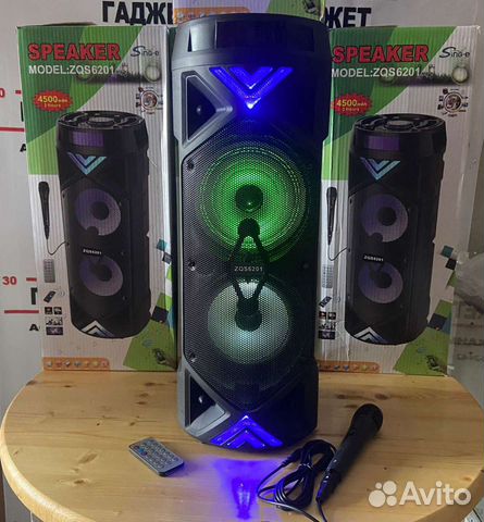 Колонка - Bluetooth ZQS-6201 (новая)