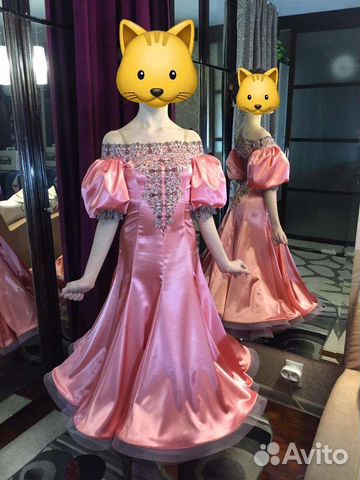 Платье для бальных танцев стандарт