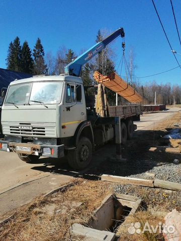 Услуги манипулятора камаз