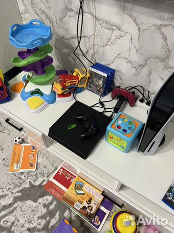 Sony playstation 4 slim HEN 9.0 1tb 30 игр Fifa 23