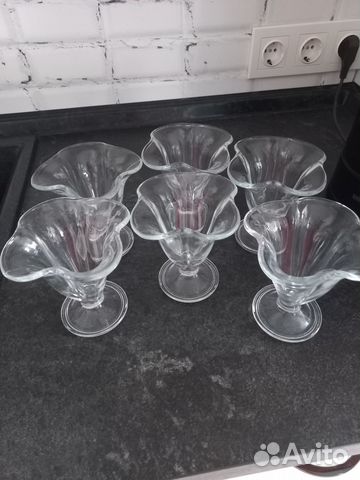 Бокалы креманки для мороженого