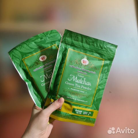 Зеленый чай матча 100г. Таиланд