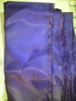 Синяя нейлоновая ткань