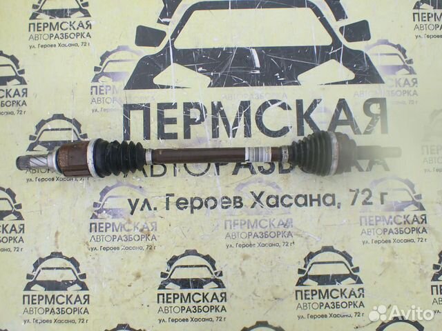 Полуось передняя левая для Renault Logan II 2014)