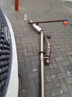 Выхлоп на kia sportage 3