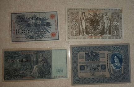 Старинные 1900.г.марки Германия