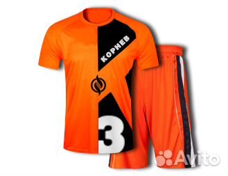 Спортивная форма с номером и фамилией