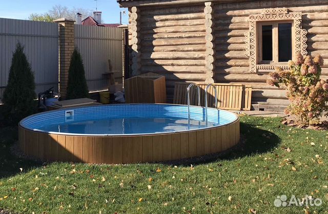 Морозоустойчивые бассейны Лагуна от 244 см (сталь)