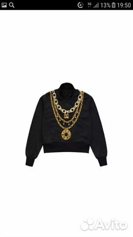 H&moschino олимпийка на молнии