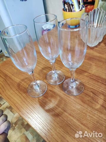 Хрустальные бокалы, стопки