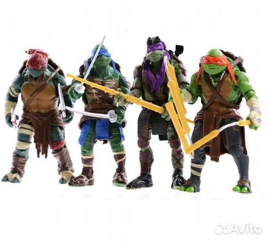 Набор фигурок Turtles 