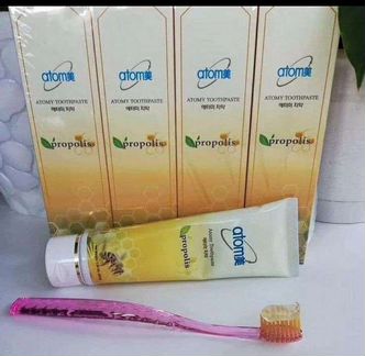Зубная паста и щетка Атоми Корея
