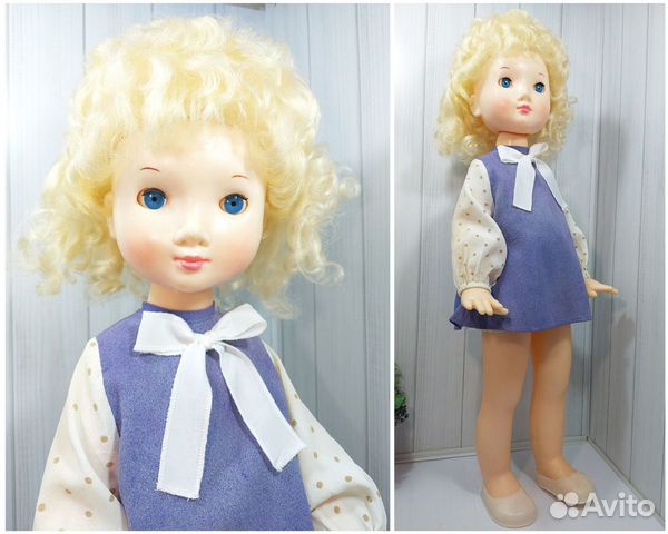 Кукла СССР Лика шагающая Московская сип 70 см купить в Нижнем Одесе ...