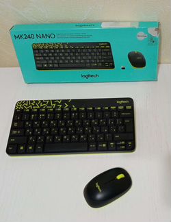 Беспроводные комплекты Logitech: клавиатура и мышь