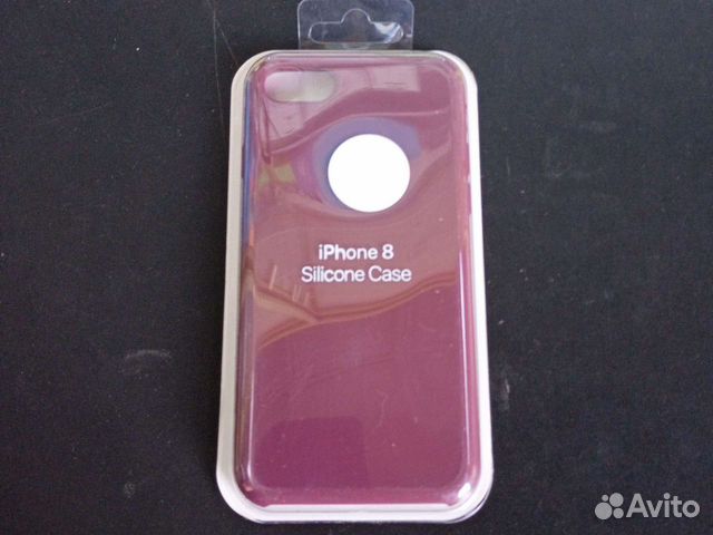 Чехол на iPhone 7/8 Бардовый