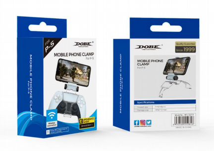 Держатель для телефона на джойстик PS5 Dobe