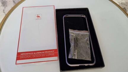 Ударопрочный алюминиевый бампер на samsung s8 plys