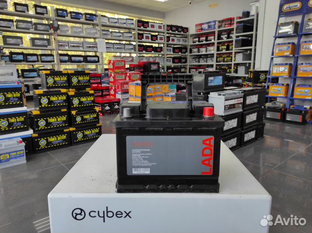 Аккумулятор 62Ач 600А LADA original аком обратной