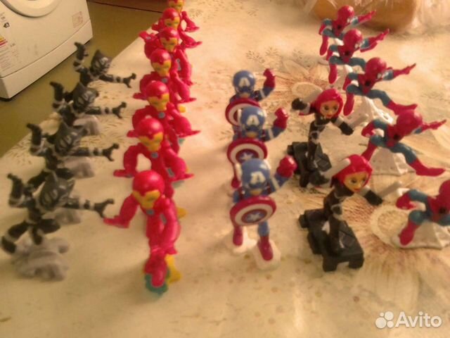 Marvel из Киндер сюрприза