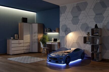 Кровать машина