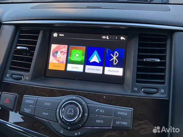 CarPlay Android Auto Nissan Infiniti 08IT 2010+