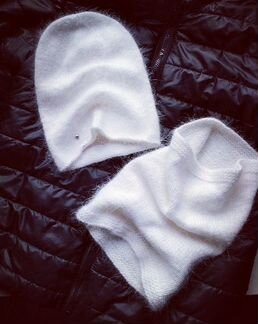 Комплект шапка и снуд