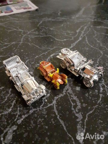 Машинки СССР. Пластмассовые. 3 шт