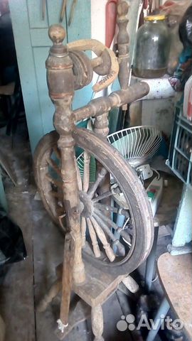 Прялка колёсная