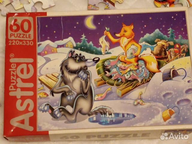Пазлы, 60 шт