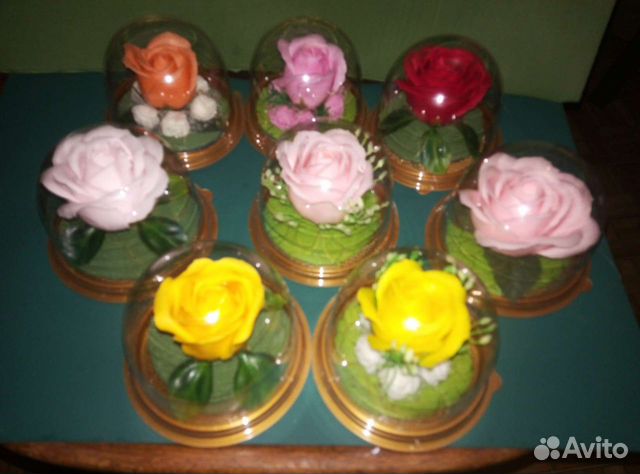 Мыльные розы в куполе