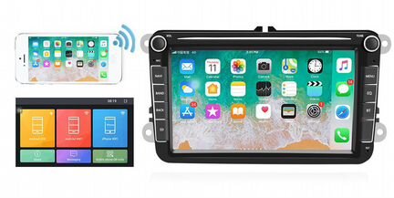 Штатная магнитола VW Golf Passat