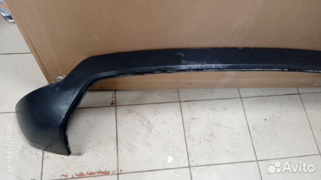 Накладка заднего бампера Skoda Yeti