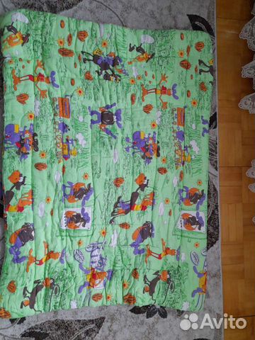 Одеяло ватное детское