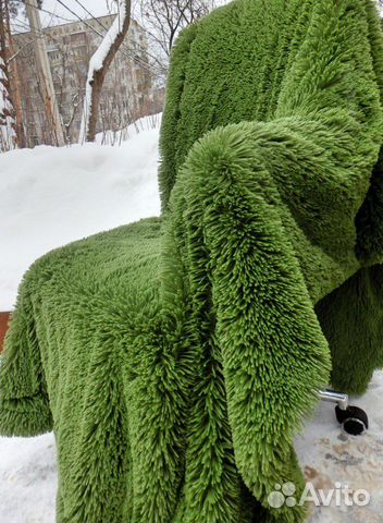 Плед травка огромный выбор