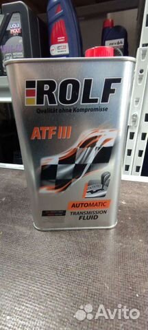 Трансмиссионная жидкость rolf ATF multivehicle 1л