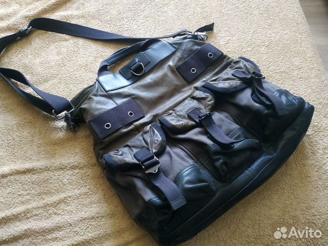 Мужская кожаная сумка Diesel Италия