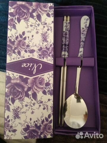 Металлические палочки для суши. Столовые прибор