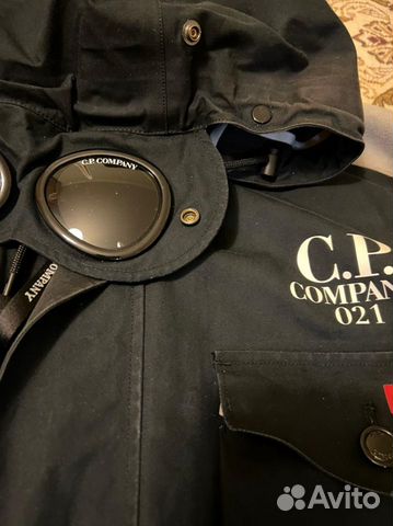 Мужская куртка C.P. Company Ventile La Mille Black