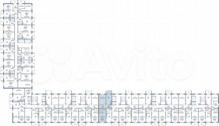 2-к. квартира, 71,3 м², 12/17 эт.