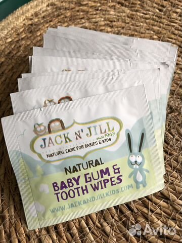 Салфетки детские для зубов и дёсен Jack n Jill
